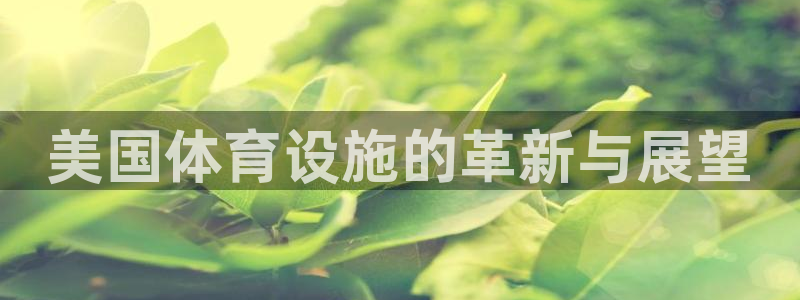 意昂体育4联系电话：美国体育设施的革新与展望