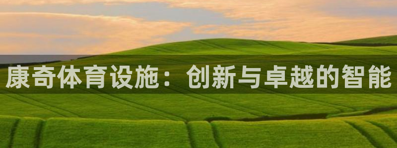 意昂4集团官网首页：康奇体育设施：创新与卓越的智能