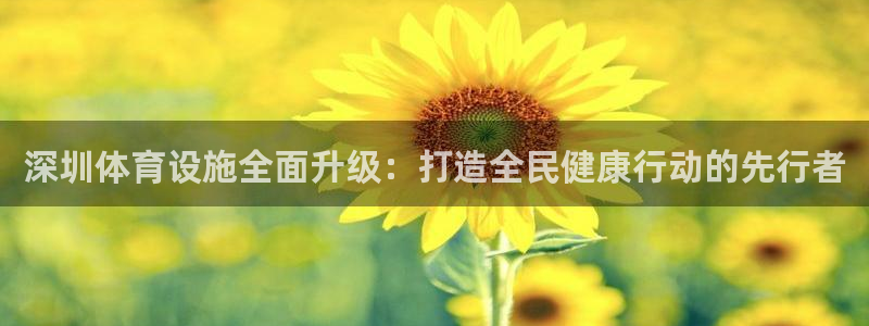 意昂体育4官方客服电话：深圳体育设施全面升级：打造全