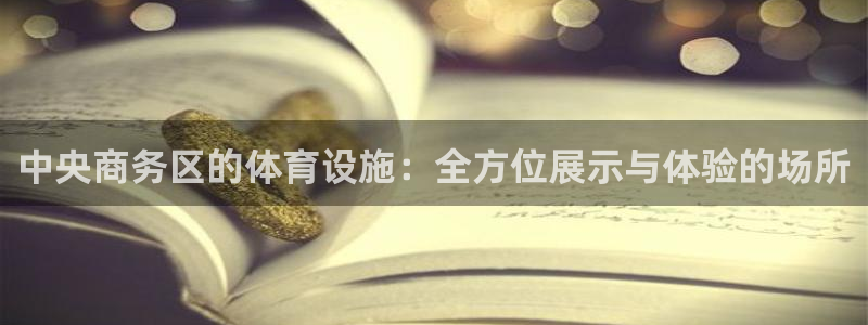 意昂4官方：中央商务区的体育设施：全方位展示与体验的